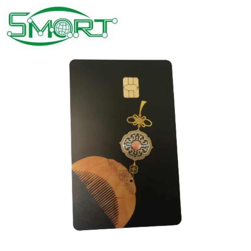 Hot Selling Combi PVC Visa Credit Cards With Magnetic Stripe NFC jcop Card for bank