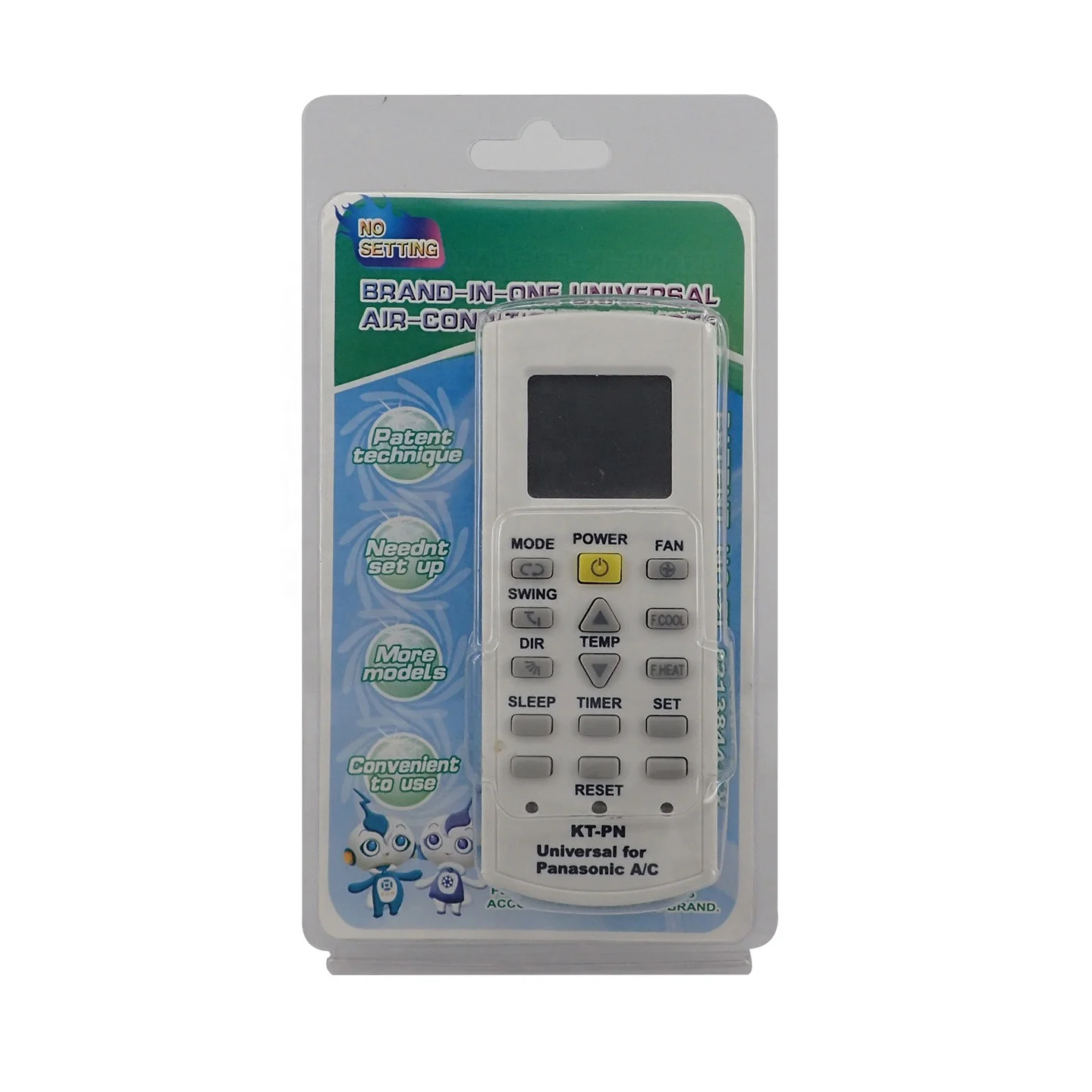 Replacement Air Conditioner Remote Control KT-PN