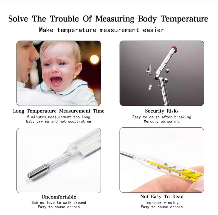 DiKang medical cheap thermometer infrared baby body automatic digital forehead thermometer