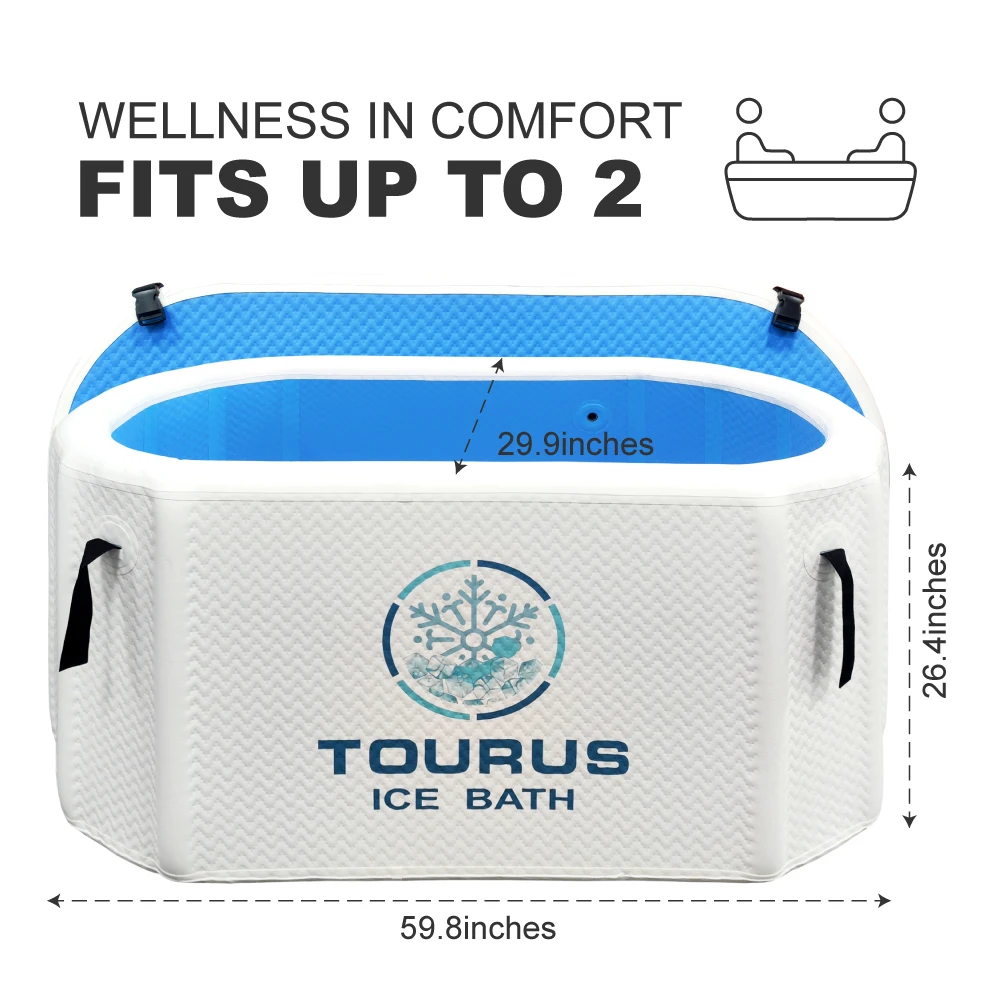 High Quality Portable Cold Plunge Inflatable Ice Bath Tub With Logo With Low Price