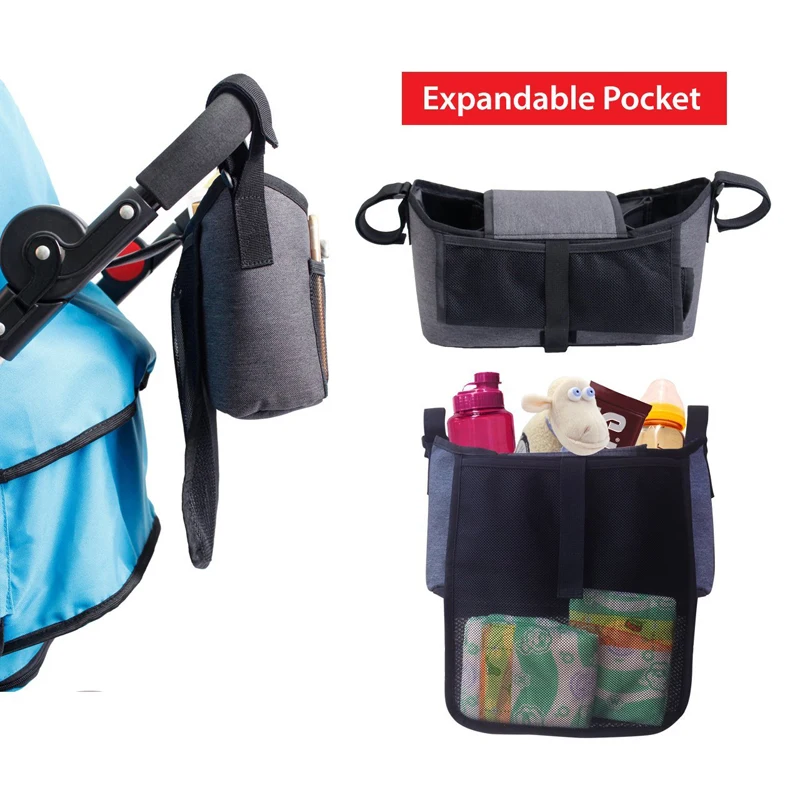 
New Designer In Stock Extra Large Storage Baby Buggy Organizer Stroller For Mummy 
