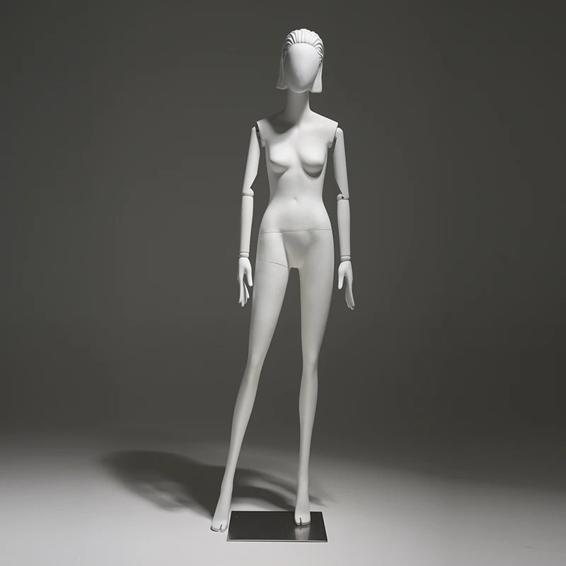 LTS Fiberglass Display Fashionable Mannequin Woman Store use sculpture hair female mannequin Full Body