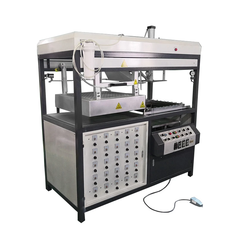 Small blister thermo vacuum forming machine for plastic box
