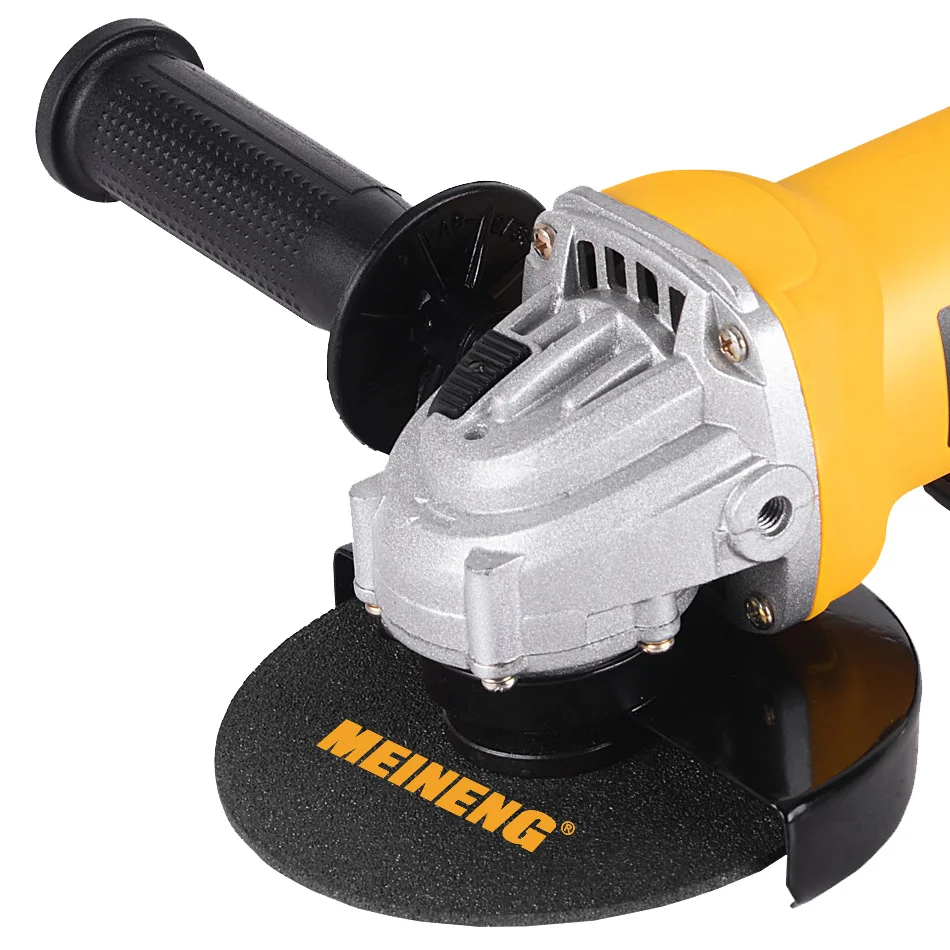 Professional 125mm Electric Angle Grinder Industrial Power Tool for Polishing Cutting & Polish Trigger Switch Type