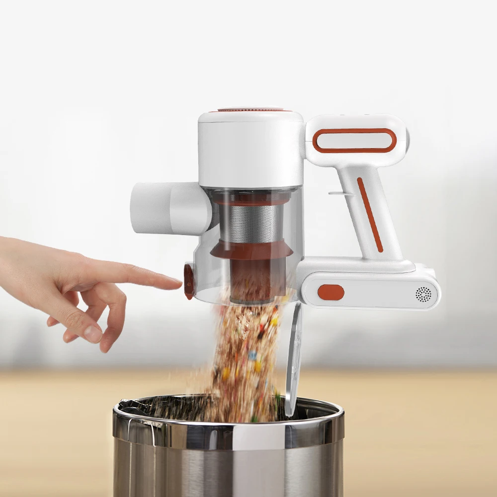 Professional 200W Digital Light Sofa Home Rechargeable Portable Wireless Battery Stick Upright Handheld Cordless Vacuum Cleaner