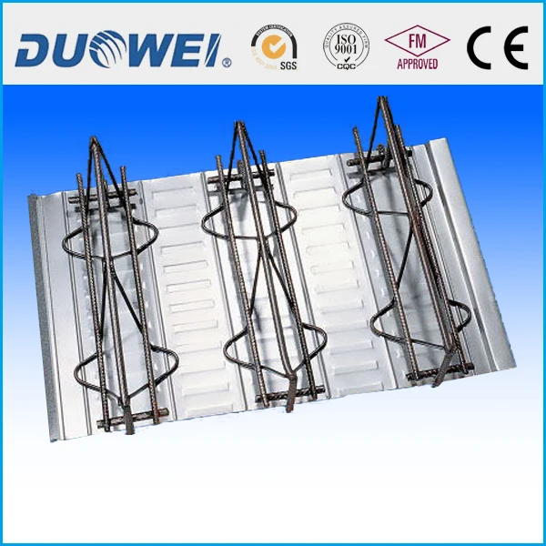 Duowei EISPT Truss Floor Decking Sheet Used for Mezzanine