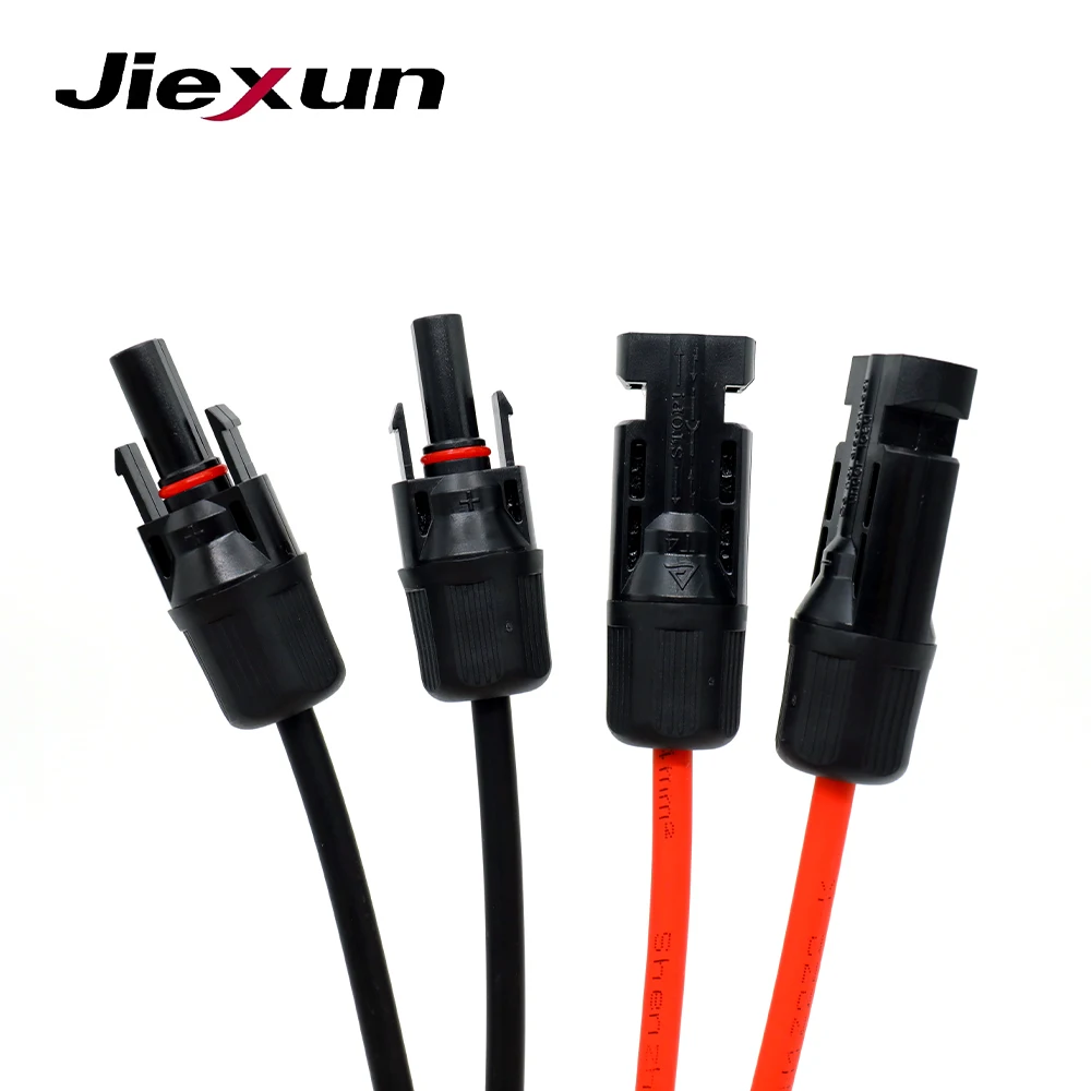 Пара солнечных удлинительных кабелей типа Y с разъемами 1000 В/30 А