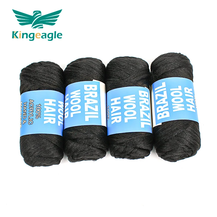 Kingeagle Factory Wholesale African dreadlocks wig Wool Yarn