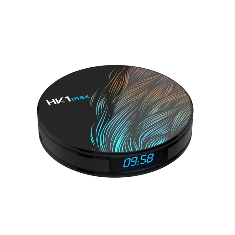ТВ-приставка Hk1 Max + Rk3368 на Android 9,0, 4 + 32/64 ГБ, 128 ГГц, 8 ядер, Lan, Android