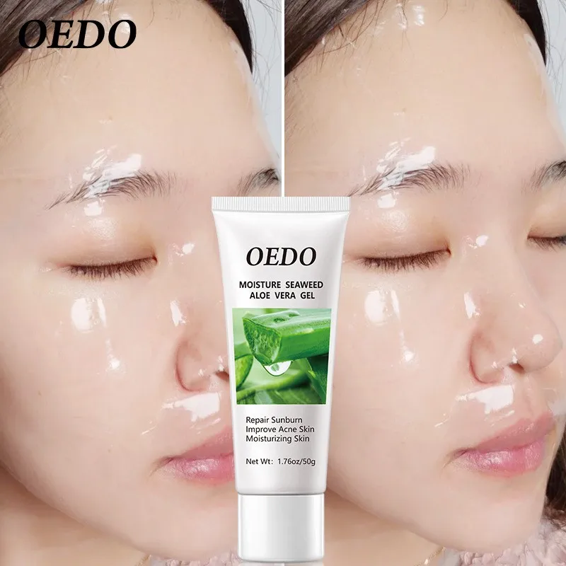 OEDO Desalination Remove Acne Marks Moisturizing Seaweed Aloe Vera