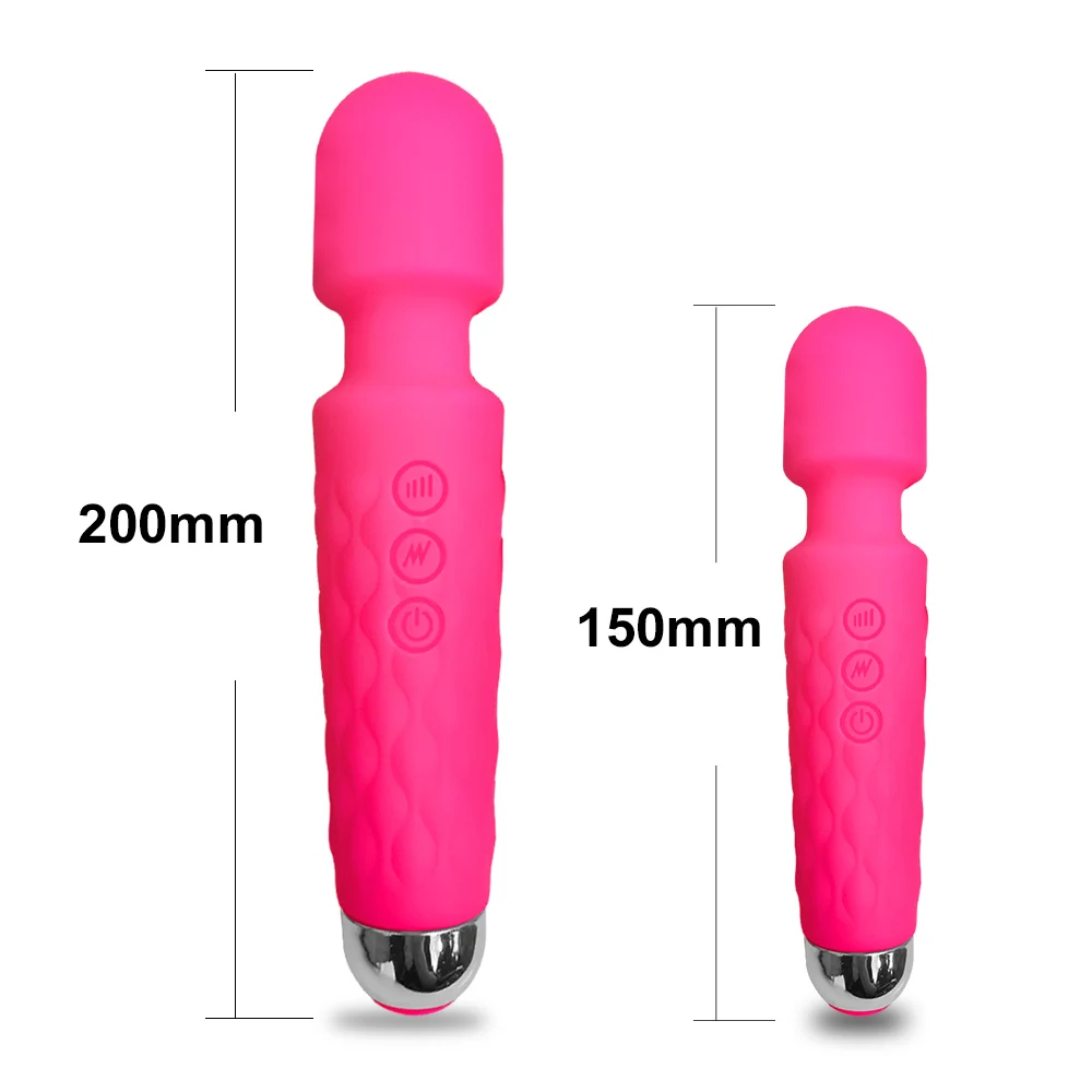 Amazon Hot Selling AV Wand Massager Dildo Vibrators Sex Toys for Women Clitoris Stimulator Masturbator