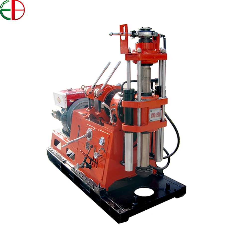 Гидравлическая буровая установка для буровых кассет, буровая установка для водяных скважин с дизельным двигателем