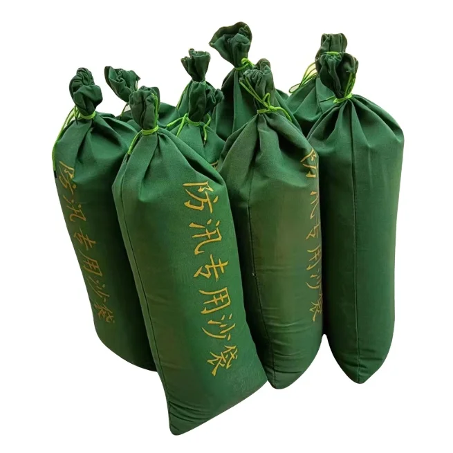 Thickened canvas flood control self-absorption expansion bag emergency water blocking sand bag flood control sand bag