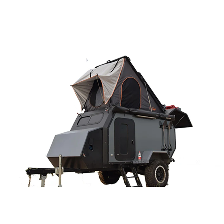 OEM YFGY Easy Assembled high quality off road camp trailer doble doors