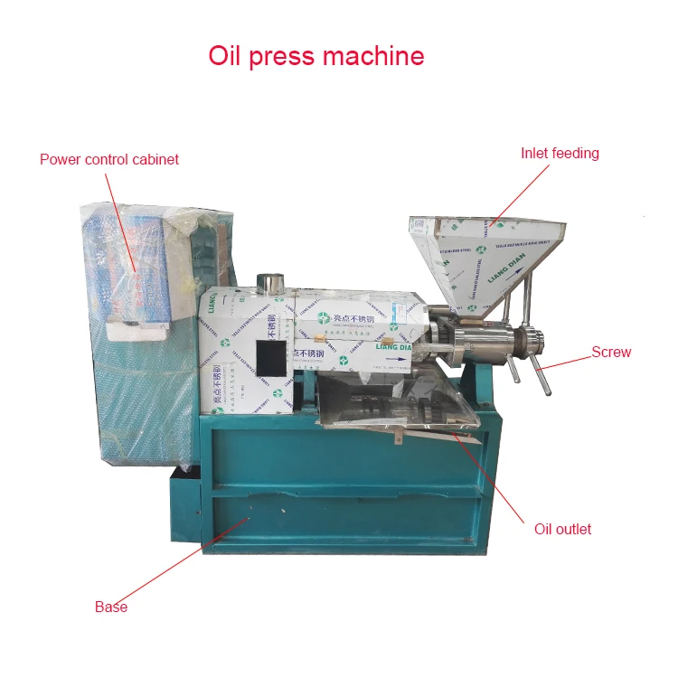 Unique Features  Industrial Processing Capacity Oil Expeller Press Groundnut Rapeseed Oil Press  Machine