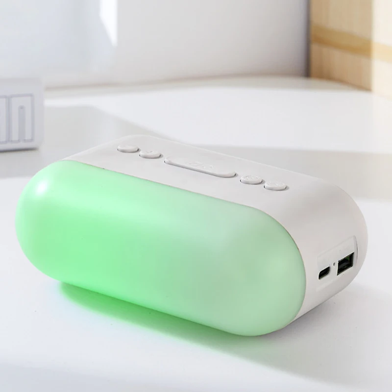 Digital Alarm Clock for Bedrooms Snooze Feature Wake Up Light Night Light Alarm Clocks Mobile Phone Charging