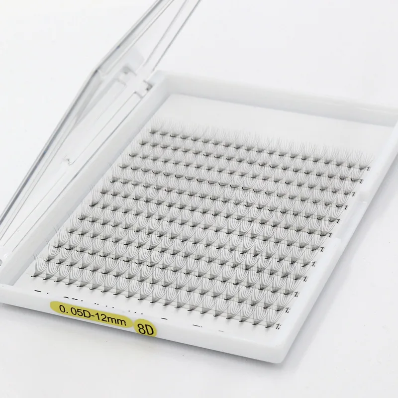 
Wholesale Volume Lash Extensions High Quality pre made fan Classic Individual Eyelash Extension Easy To Graft Classic Lashes 