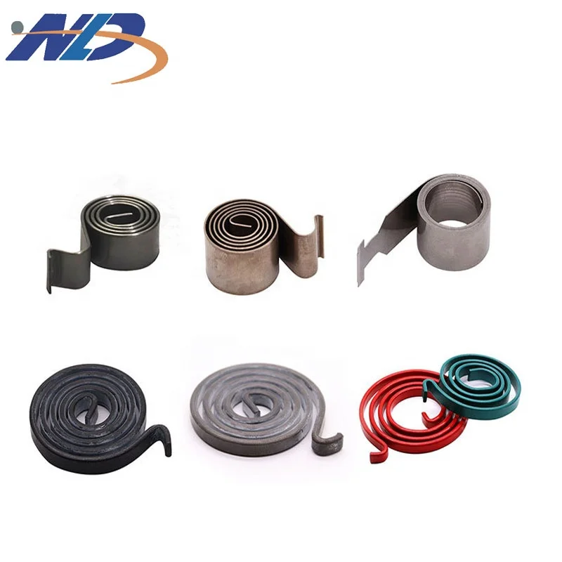 NLD OEM Custom Stainless Steel Metal Coil Constant Force Flat Torsion Spiral Spring For Clock