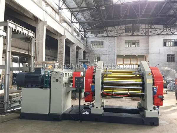 Каландр для резины, 4 рулона, листовой станок/каландр с тремя рулонами для обработки резины