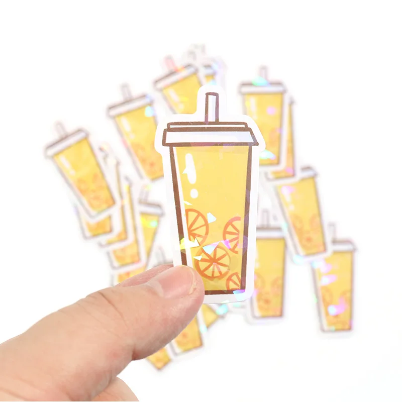 Promotional VOGRACE cheap custom cartoon anime single stickers,waterproof die cut stickers,printing kiss cut stickers for sale