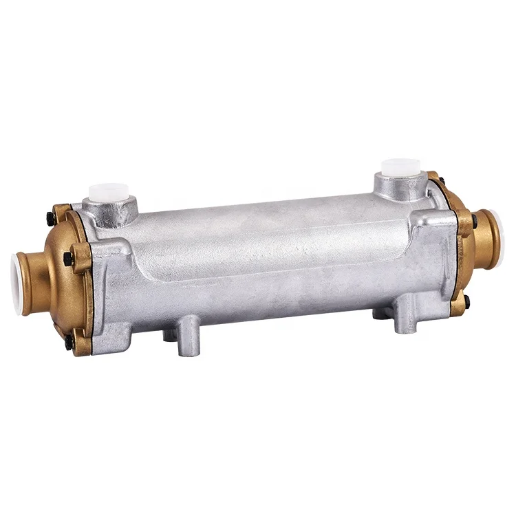 Water To Oil Heat Exchanger  Marine Engine Lub Oil Cooler