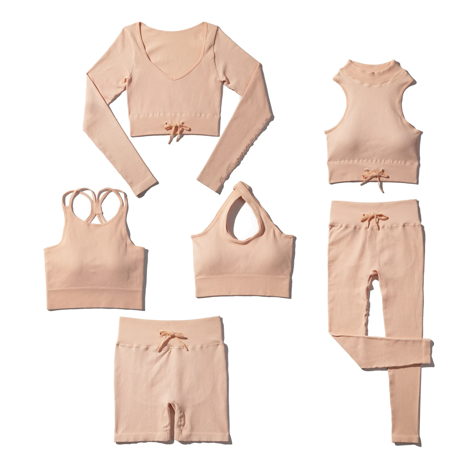 Комплект для йоги Toplook для девушек, спортивная одежда для женщин, комплект спортивной одежды для спортзала, одежда для тренировок, пакистанские колготки, костюм S38