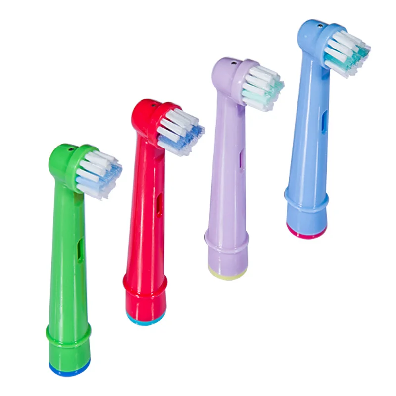 Kids Toothbrush rechargeable toothbrush Heads for oral b, Extra-Soft Bristles, Fits Electric braun oral b Brushes