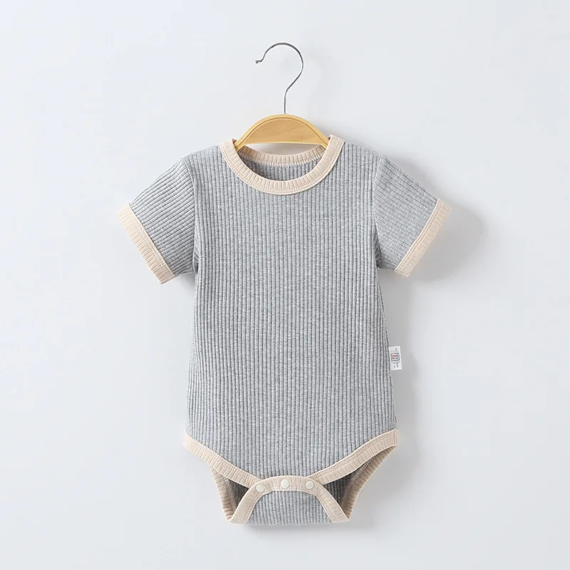 100% Cotton summer baby clothes Newborn Infant Onesie Rompers Pajamas for Baby Boys Girls