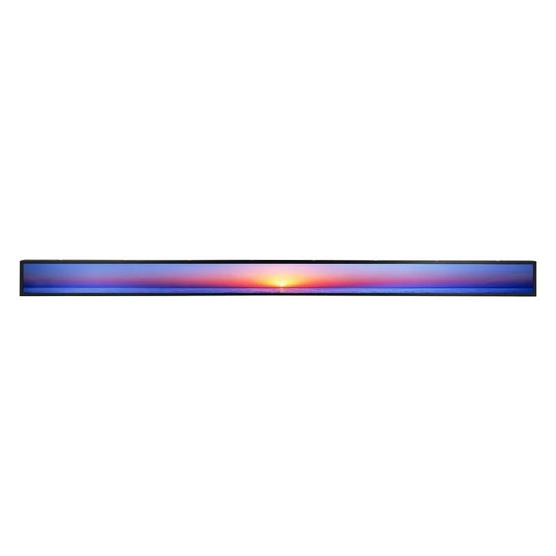Indoor Ultra Wide 35 Inch Stretch Advertising Player Kiosk Screen Monitor Lcd Commercial Bar Display