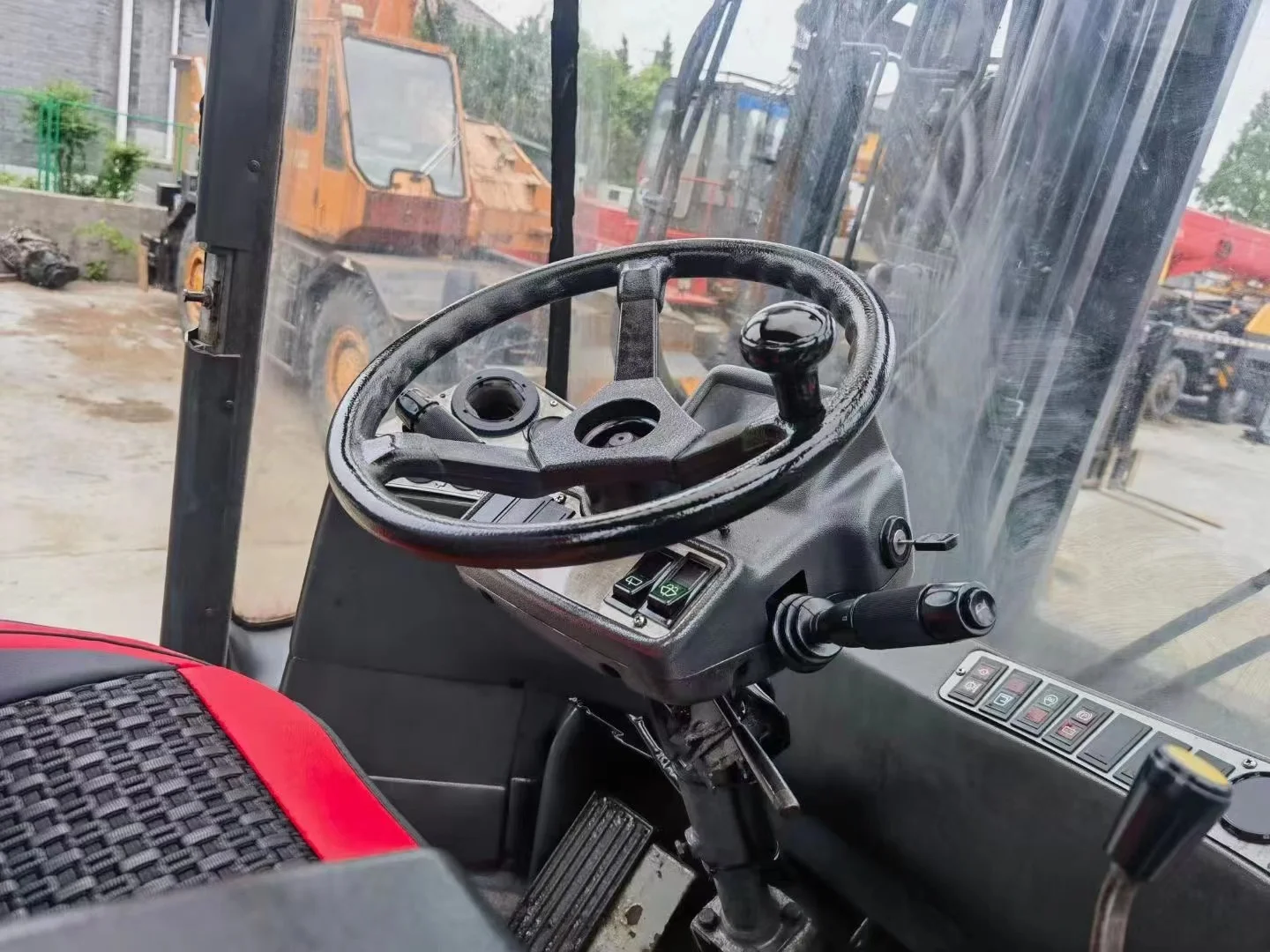 Kalmar 25 ton forklift Original imported, Volvo powertrain