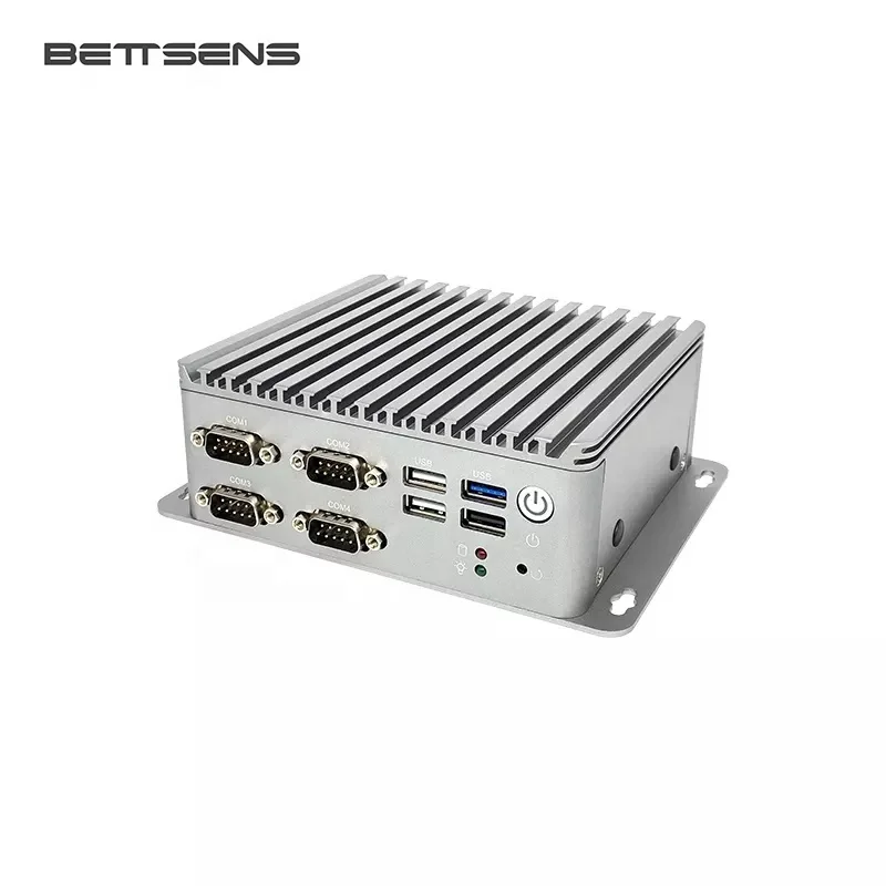 Mini Desktop PC Computer Bay Trail J1900 Processor Quad Core 2.0 GHz Dual LAN Ports 4 USB 4 COM