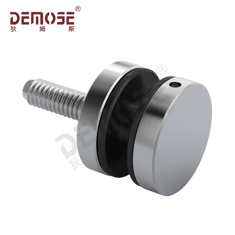 wholesale stainless steel 304/316 glass clip stain/mirror finish accessories high quality handrail fittings glass clamp