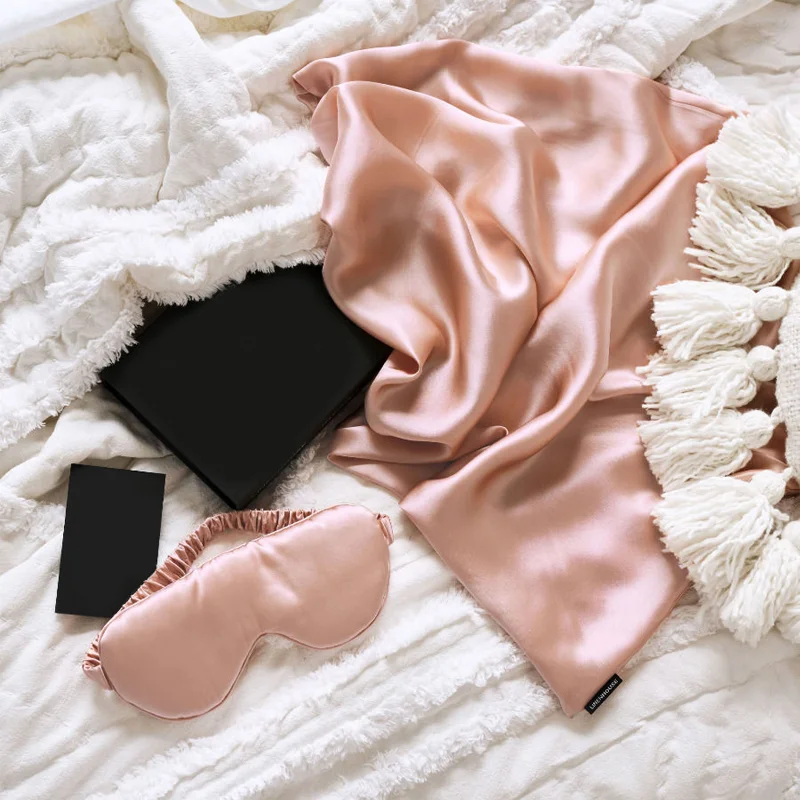 digital printed silk satin pillowcase custom embroidery logo silk satin pillow case cover