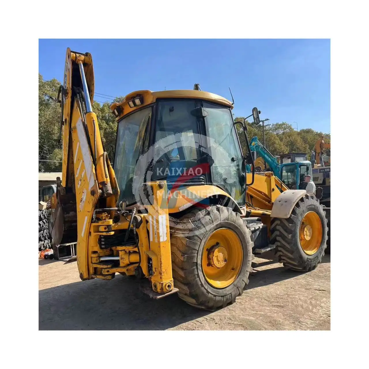 Construction machine JCB4CX backhoe Excavator  Used backhoe Excavator