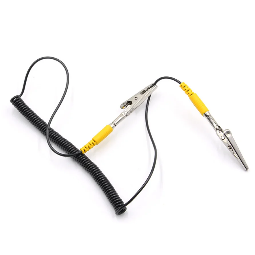Esd Grounding Cord ESD Mat Snap Earthing Mat Grounding Cord For Table Mat