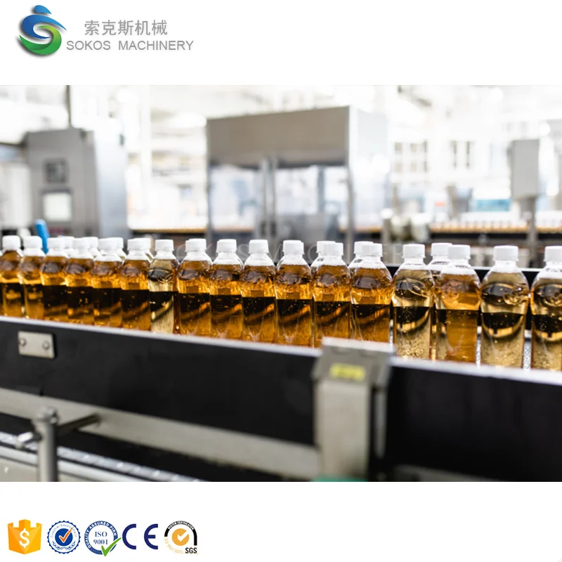 Juice Filling Machine Fully Automatic 2000BPH Pet Bottle Juice Hot Filling And Capping Machine