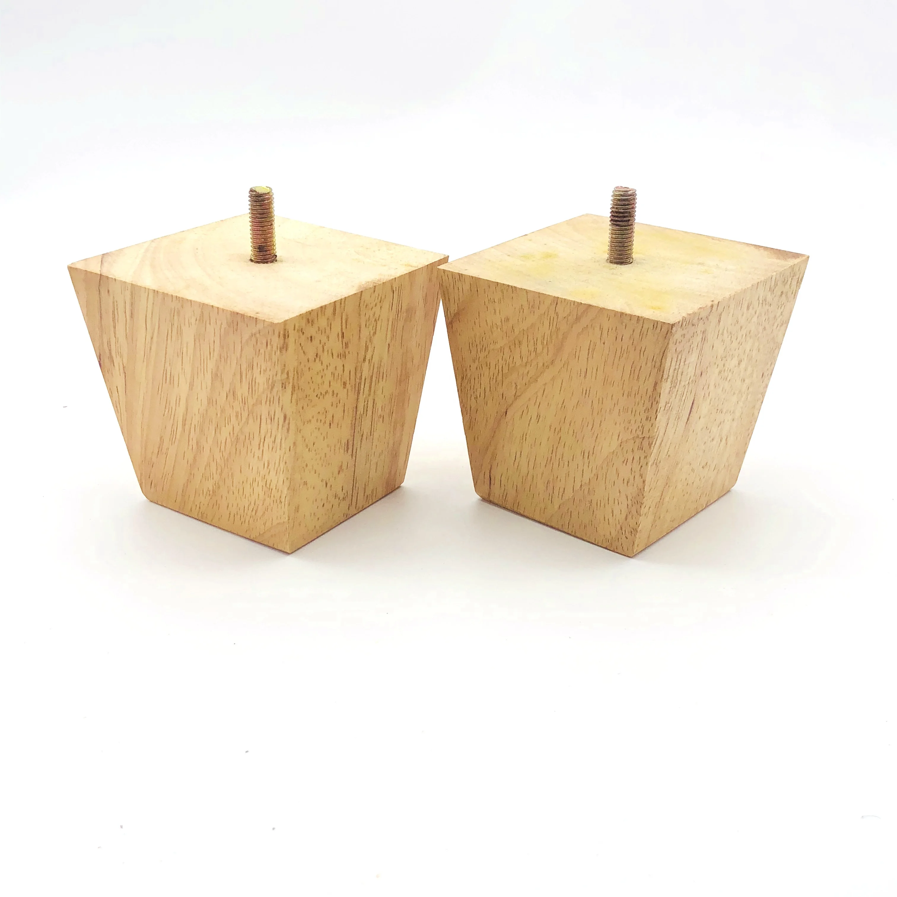 wholesale high quality square wood legs for furniture  wooden sofa leg  table  chest wood leg