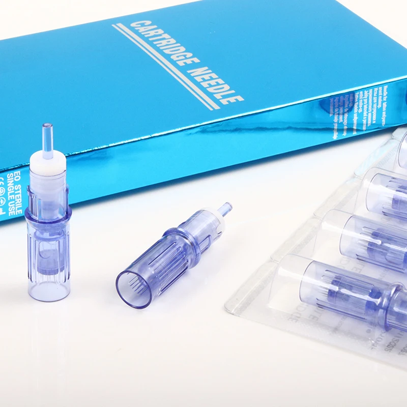 10pcs/box MTS Micro needle cartridge for tattoo machine pen 9pin 12pin 36pin microneedle cartridge