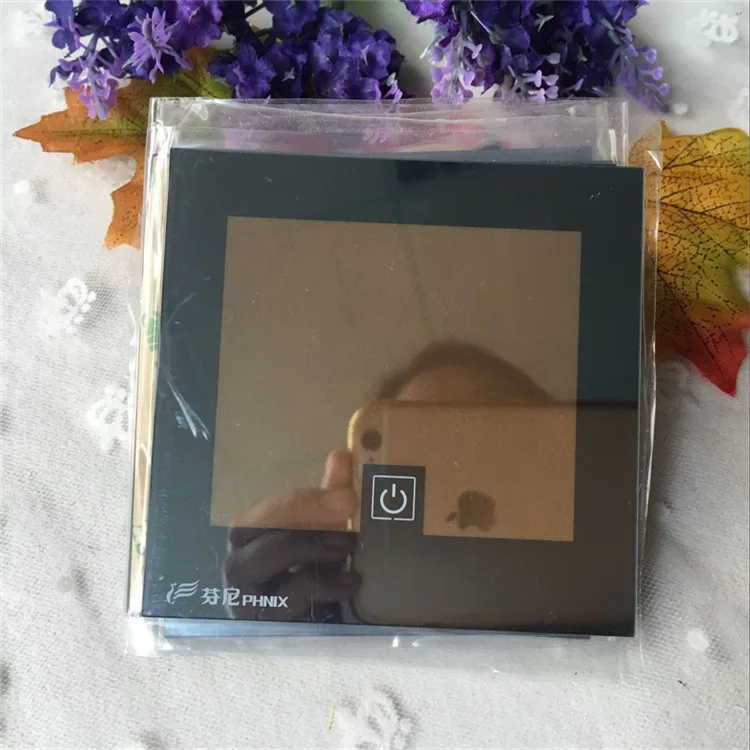 Glass factory customized 2mm Clear Tempered Silk screen tempered Glass