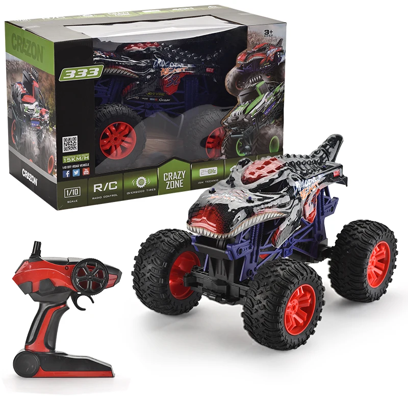 Factory 1:8 2.4G Rc Rock Crawler Monster Car Radio Control Toys Off Road Cars