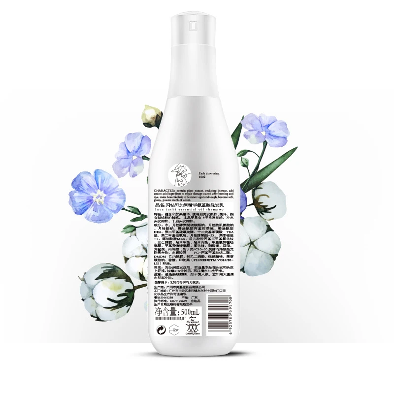 Clean Shampoo For Oily Hair Anti-dandruff Anti-itch Oil Control Silicone Free Amino Acid Hair Shampoo