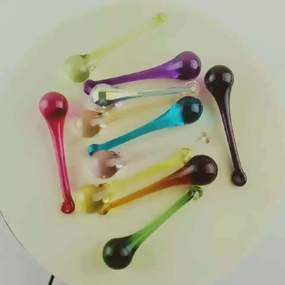 Honor Of Crystal 30*150mm Mix Color Crystal Glass Chandelier Pendants Drops Crystal Lighting Parts For Wedding Decor