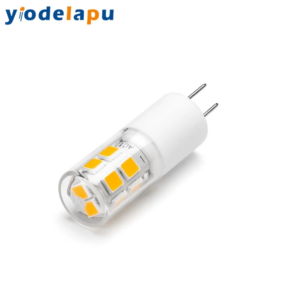 Ceramic Body PC Lampshade 12V G4 LED Mini  Bulb 2W No flicker G4 LED BULB