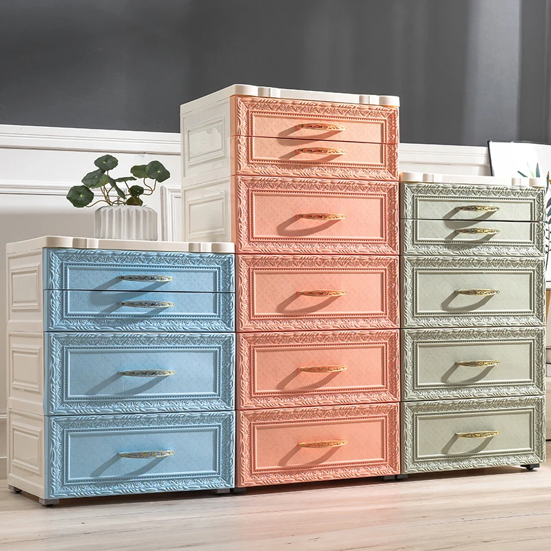 3layers Plastic narrow bedside table nightstand for sale