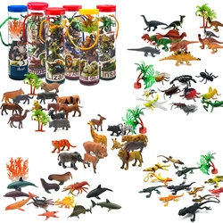 LDD144 Colorful Mini Vinyl Plastic Animal Dinosaur Figure For Party Favors