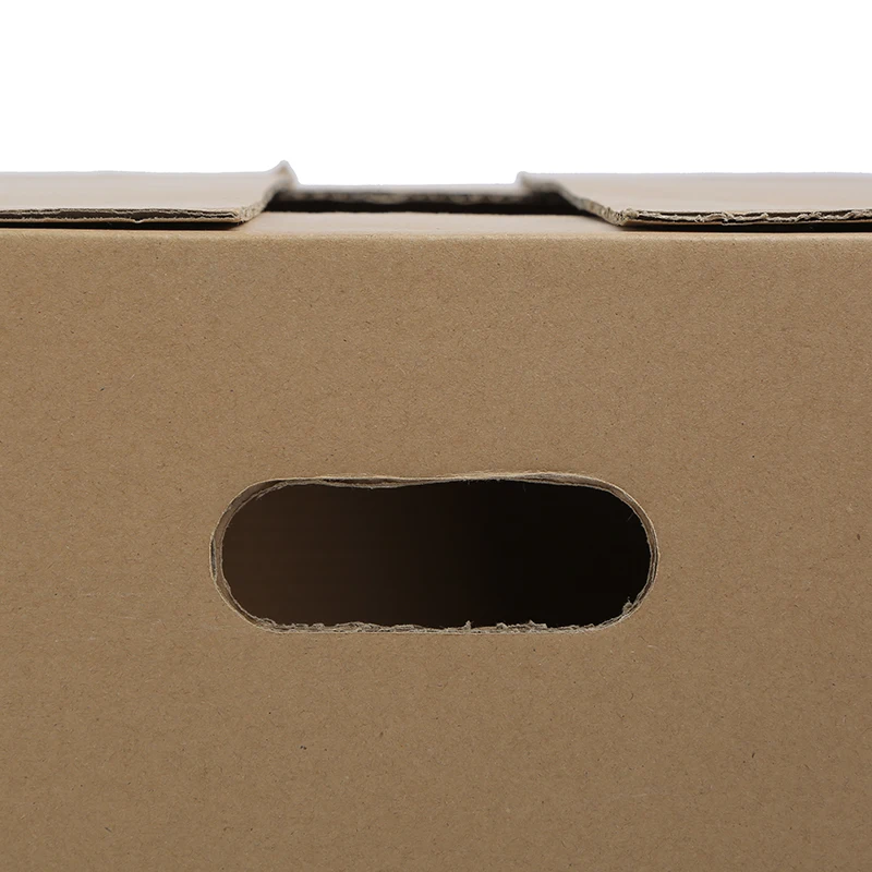 Customized delicate fruit box foldable corrugated packaging box cherry banana blueberry shipping box