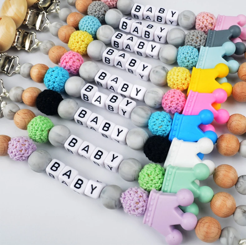 New Arrival  Environmentally Friendly Silicone Baby Pacifier Clip Without Bisphenol