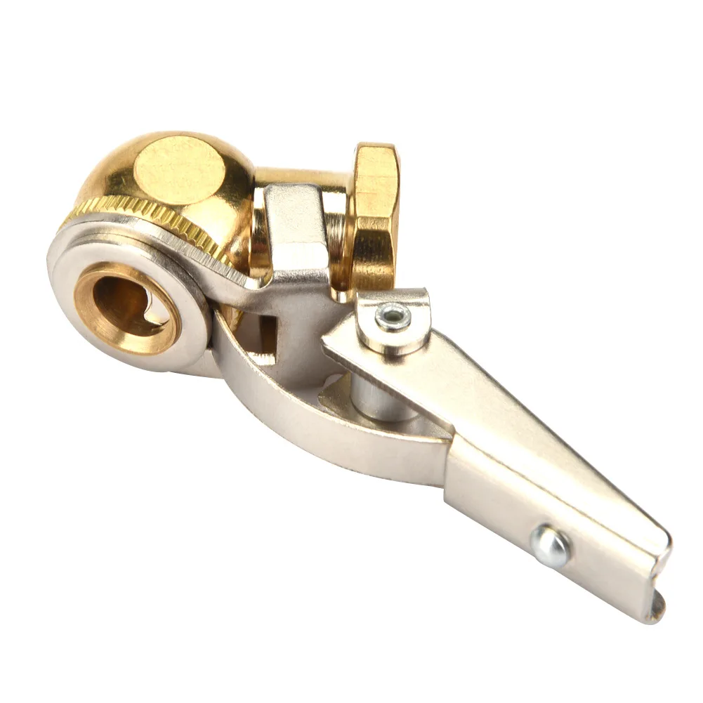 All Copper 1/4 Internal Thread Air Head Clip Air Nozzle for Air Pump