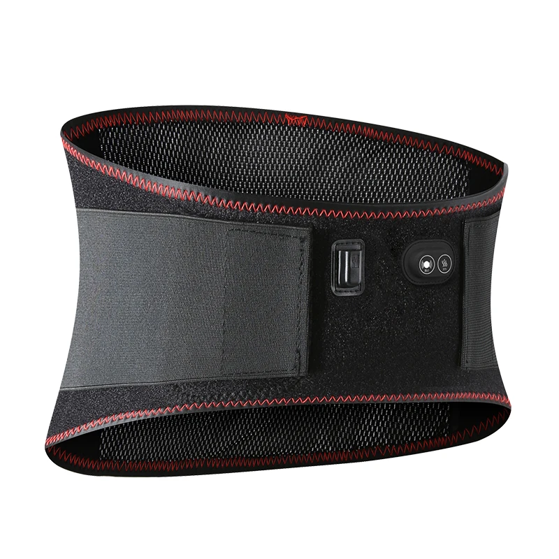 2021 New Electric Heating Belt Waist Support Brace Warmer Band Pain Relief Rechargeable Thermal