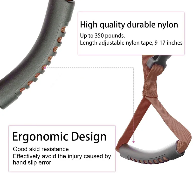 Hot Sale Automotive Adjustable Standing Aid Safety Handle Vehicle Support Grip Car Handle with Car Assist Door Handle Grip Strap